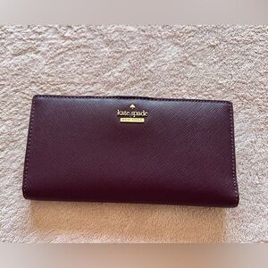 Kate Spade New York Burgundy Wallet